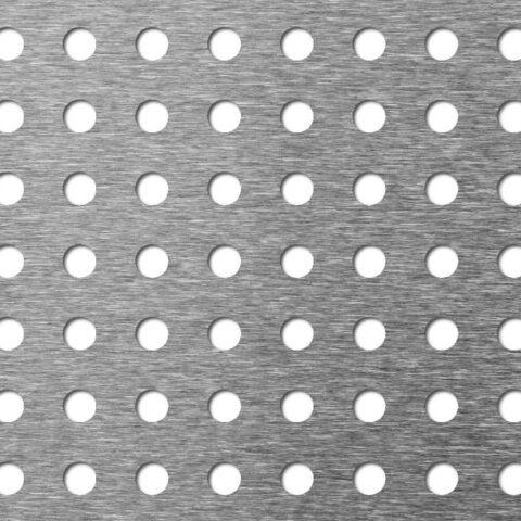 R8 U17,32, Reikälevy, alumiini, 1 x 1250 x 2500 mm - Kuva 1