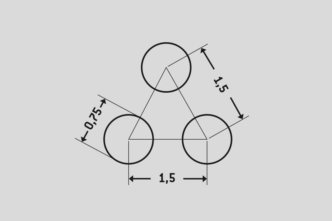 R0,75 T1,5, Reikälevy, ruostumaton teräs, 0.6 x 1000 x 2000 mm