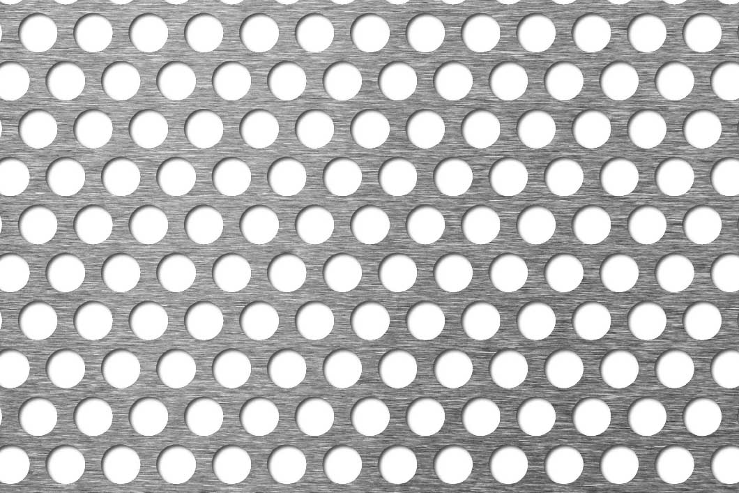 R10 T14, Reikälevy, alumiini, 2 x 1000 x 2000 mm