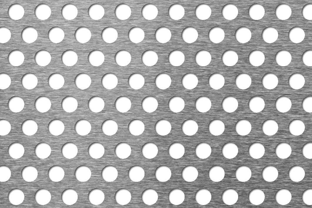 R10 T16, Reikälevy, teräs, 8 x 1000 x 2000 mm