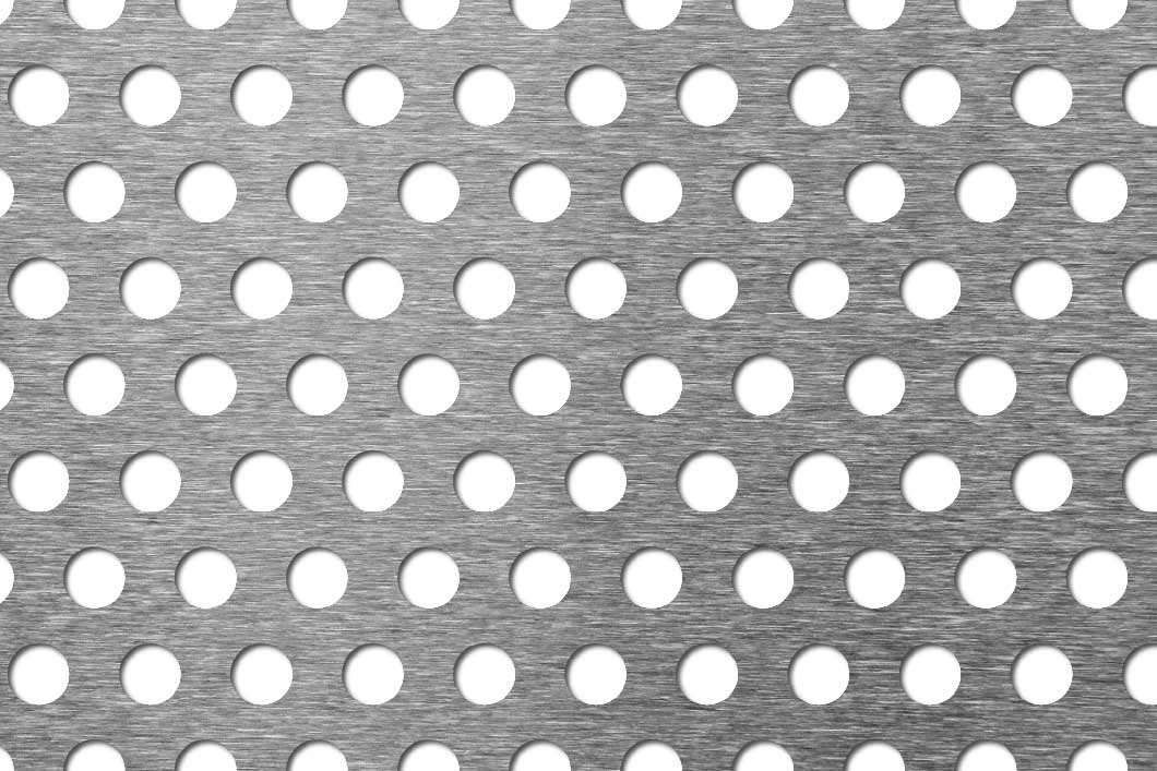 R10 T18, Reikälevy, alumiini, 2 x 1500 x 3000 mm