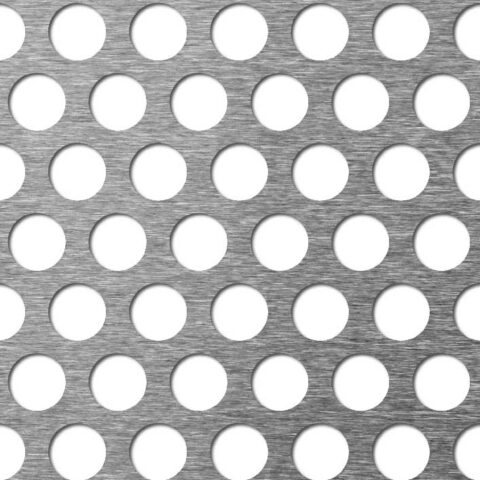 R15 T21, Reikälevy, alumiini, 1 x 1000 x 2000 mm - Kuva 1
