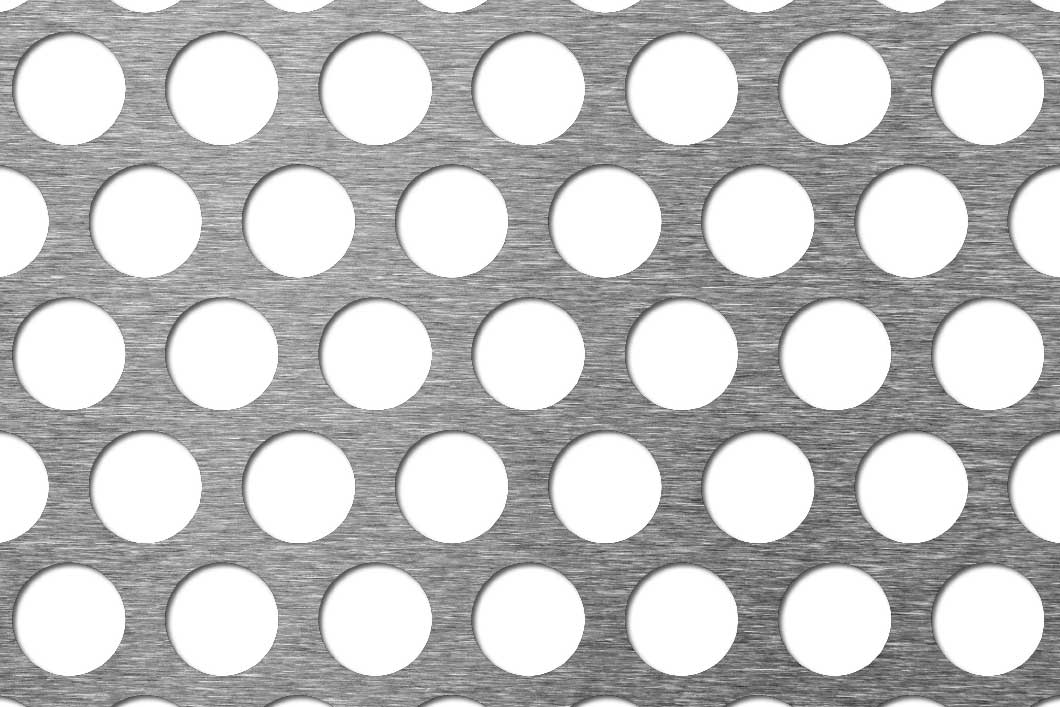 R20 T27, Reikälevy, sinkitty teräs, 2 x 1250 x 2500 mm