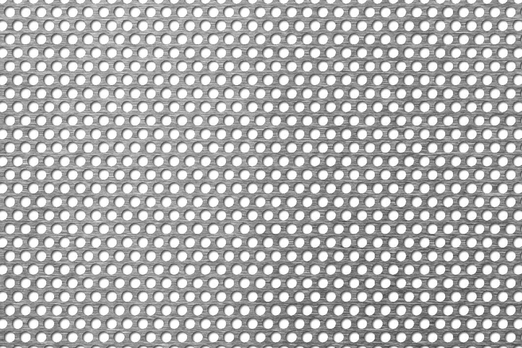 R4 T5,6, Reikälevy, teräs, 2 x 1000 x 2000 mm