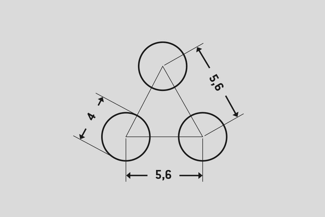 R4 T5,6, Reikälevy, teräs, 2 x 1000 x 2000 mm