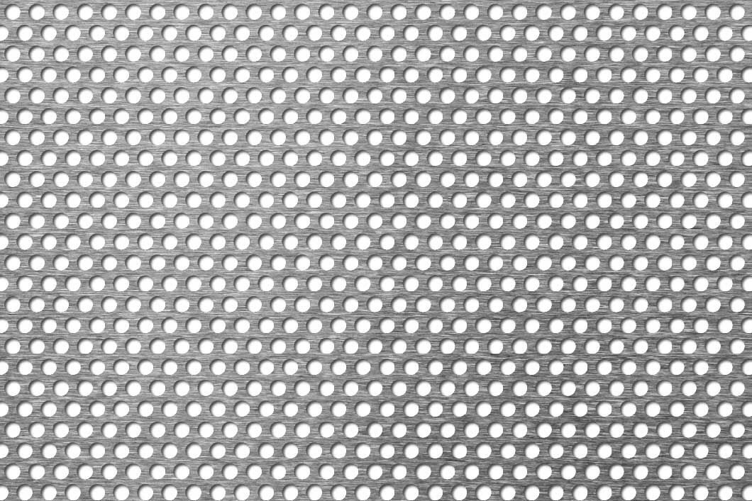 R4 T6, Reikälevy, sinkitty teräs, 1 x 1000 x 2000 mm