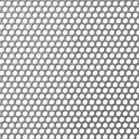 R5 T6, Reikälevy, teräs, 1 x 1000 x 2000 mm - Kuva 1