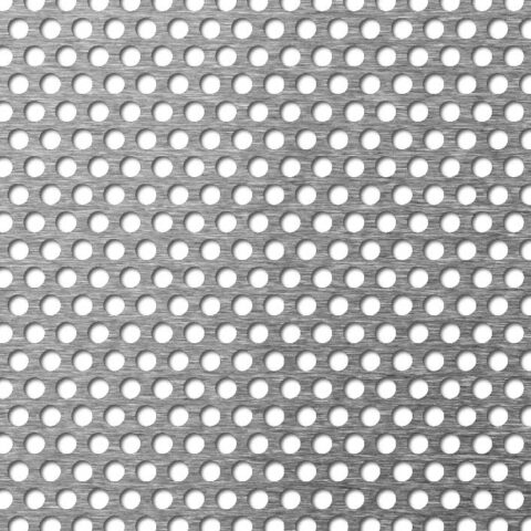 R5 T7,5, Reikälevy, sinkitty teräs, 0.63 x 1000 x 2000 mm - Kuva 1