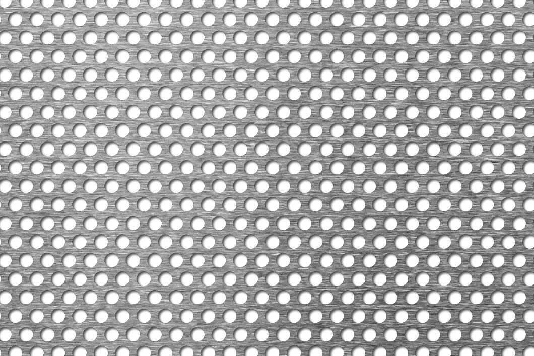 R5 T7,5, Reikälevy, sinkitty teräs, 0.63 x 1000 x 2000 mm