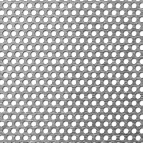 R5 T7, Reikälevy, sinkitty teräs, 1 x 1250 x 2500 mm - Kuva 1