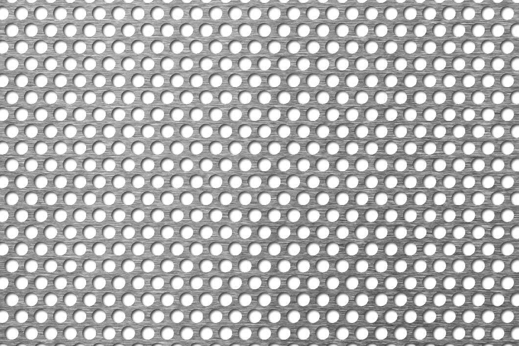 R5 T7, Reikälevy, sinkitty teräs, 1 x 1250 x 2500 mm