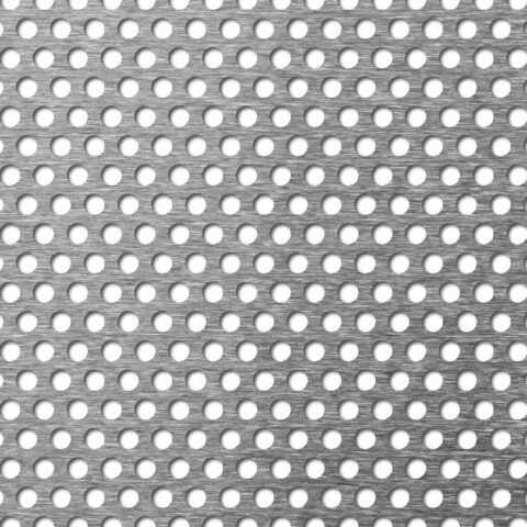 R5 T8, Reikälevy, sinkitty teräs, 1 x 1000 x 2000 mm - Kuva 1