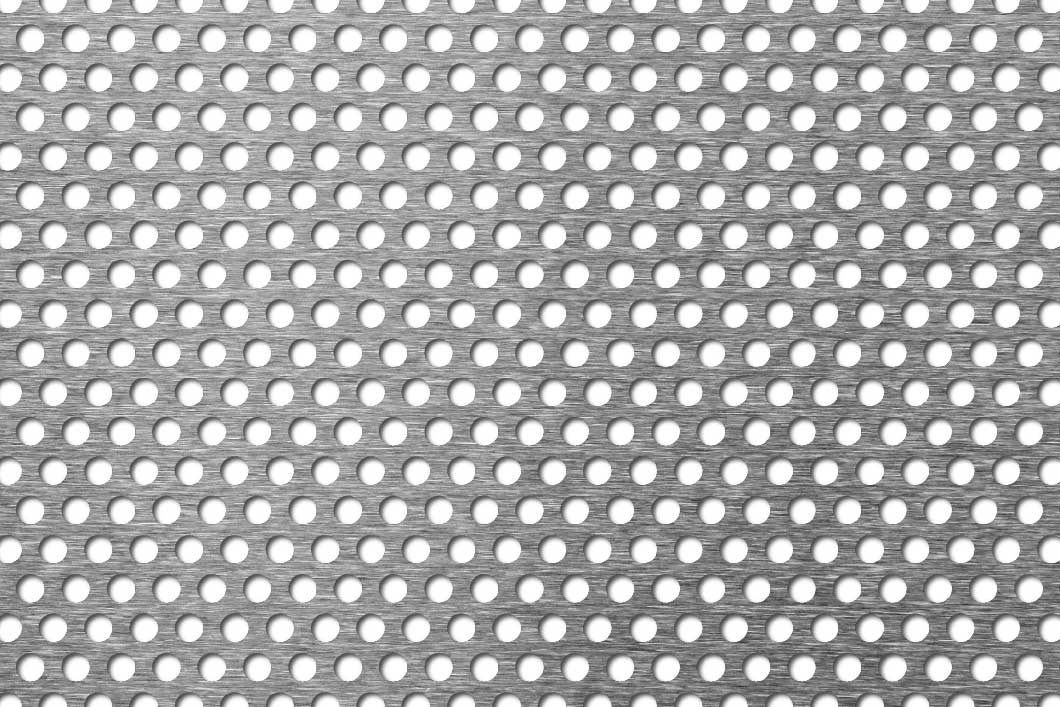 R5 T8, Reikälevy, sinkitty teräs, 1 x 1000 x 2000 mm