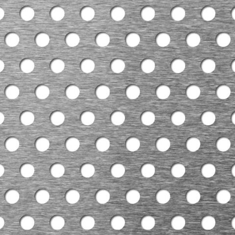 R8 T16, Reikälevy, teräs, 6 x 1000 x 2000 mm - Kuva 1