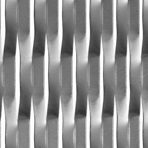 Hexagonal 100x34x10, Levyverkko, alumiini, 2 x 1000 x 2000 mm - Kuva 3