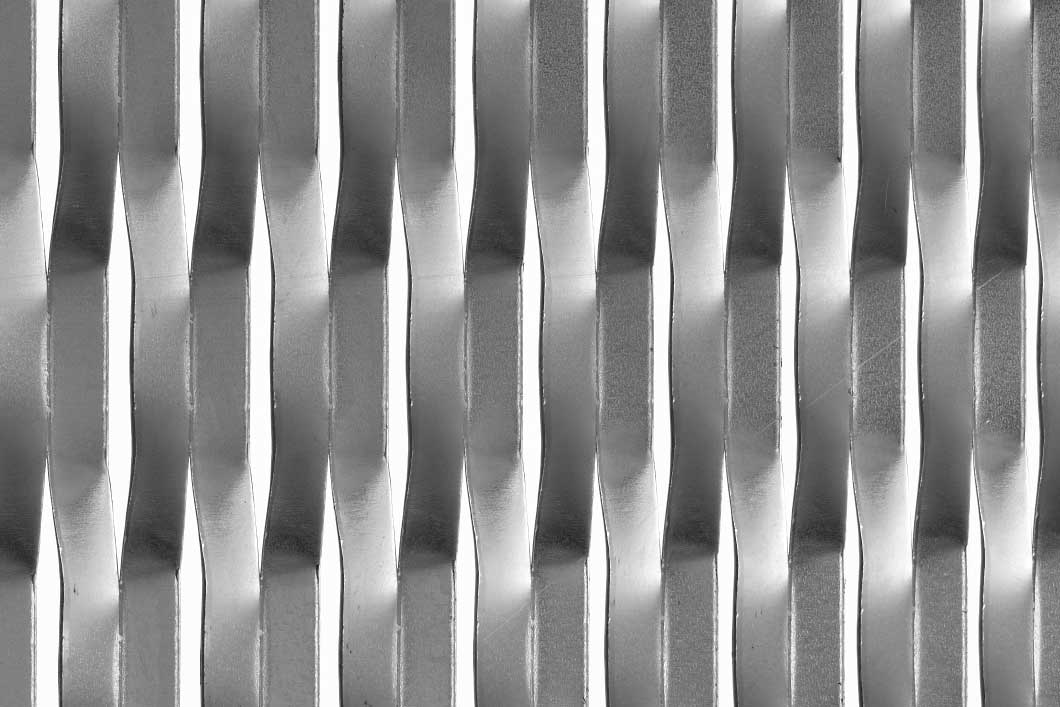 Hexagonal 100x34x10, Levyverkko, alumiini, 2 x 1000 x 2000 mm