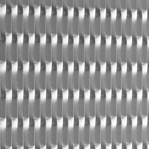 Hexagonal 45x13,5x5, Levyverkko, teräs, 3 x 1000 x 2000 mm - Kuva 3