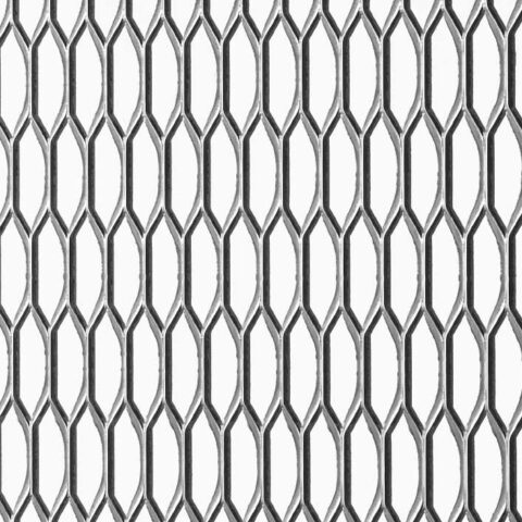 Hexagonal 45x13,5x5, Levyverkko, teräs, 3 x 1000 x 2000 mm - Kuva 4