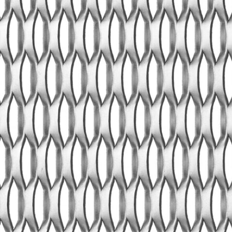 Hexagonal 45x13,5x5, Levyverkko, teräs, 3 x 1000 x 2000 mm - Kuva 2