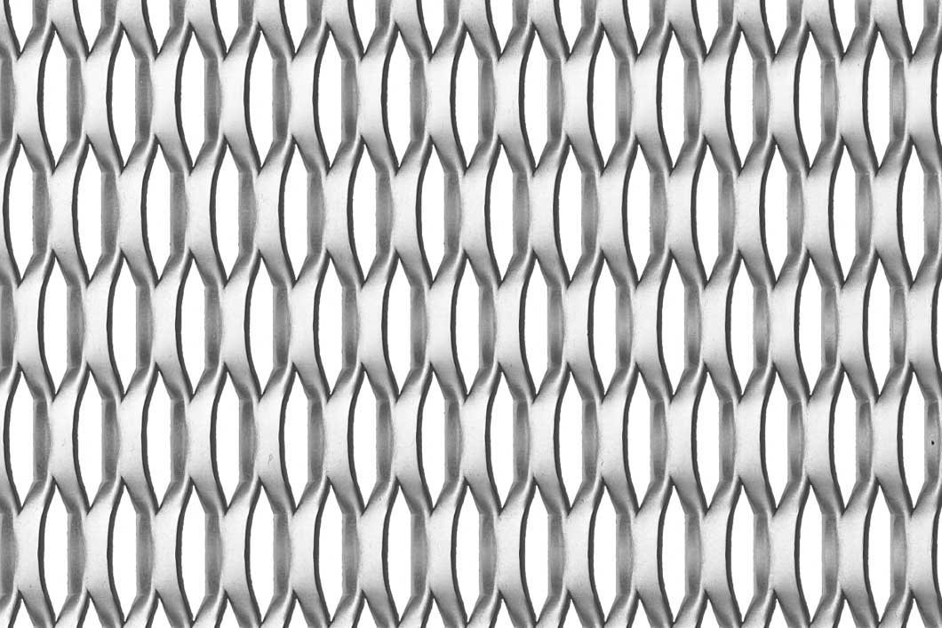 Hexagonal 45x13,5x5, Levyverkko, teräs, 3 x 1000 x 2000 mm