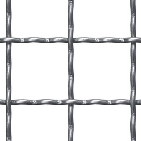 Pakotettu verkko 50 x 50 mm, alumiini, 5 x 1000 x 2000 mm - Kuva 1