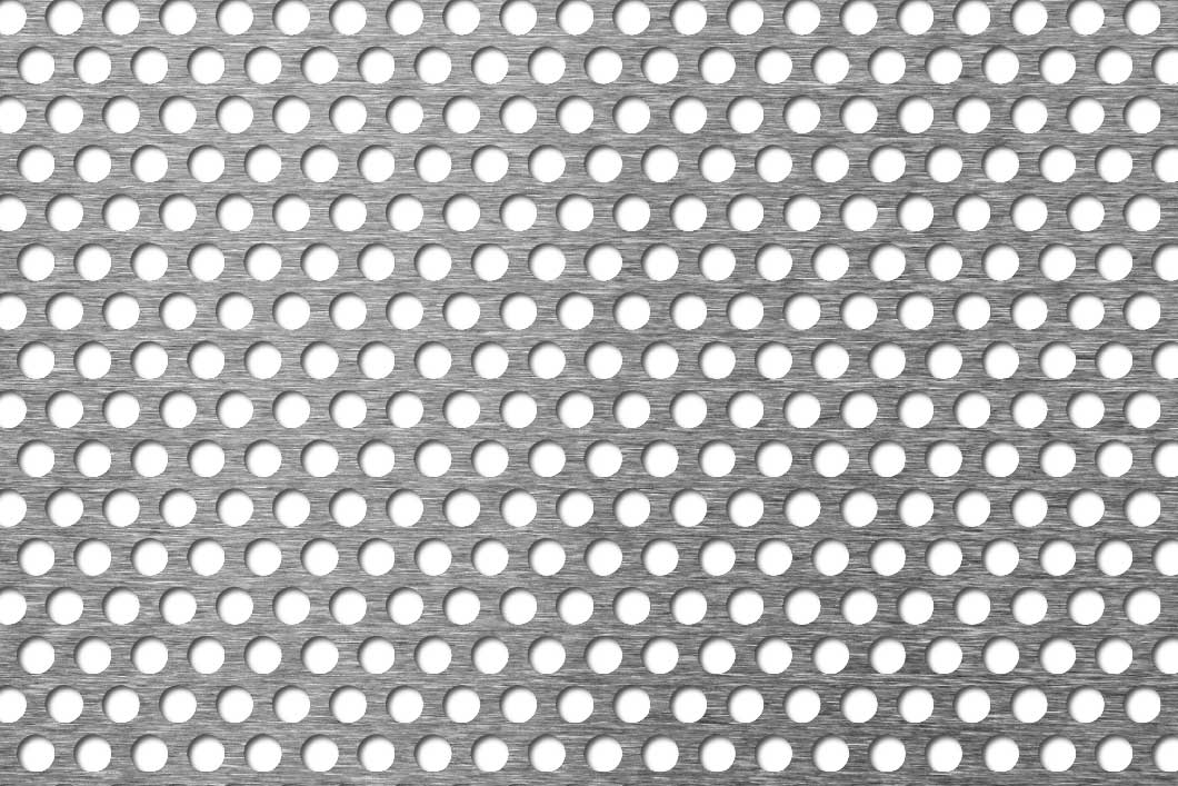 R6 T9, Reikälevy, alumiini, 1.5 x 1500 x 3000 mm