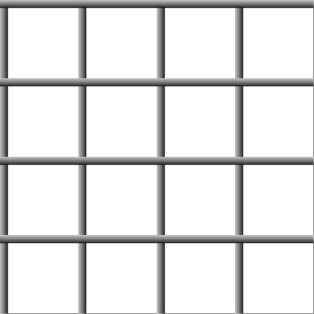 Hitsattu verkko 40 x 40 mm, ruostumaton teräs, 4 x 1000 x 2000 mm